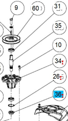 Z2131-62131 - Shaft Nut