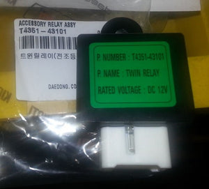 ACCESSORY RELAY ASSY     dnr     v for the KIOTI Model CK27